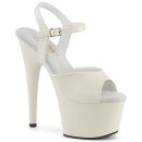 Pleaser ADORE-709 - Patent Off-White