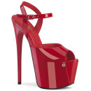 Pleaser JUBILANT-09 - Patent Red