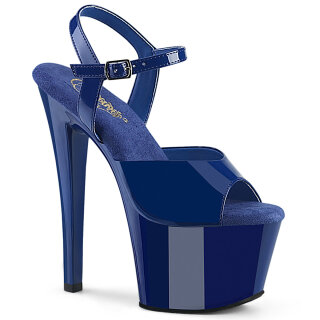 Pleaser SKY-309 - Patent Royal Blue