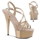 Pleaser CAPTIVA-613 - Patent Nude