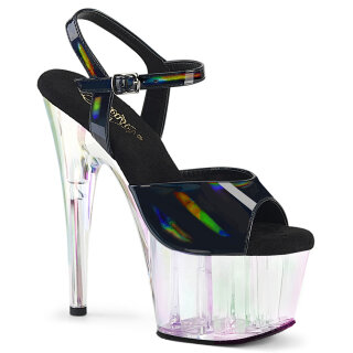 Pleaser ADORE-709HT - Black Holographic