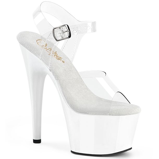 Platform High Heels ADORE-708 - White