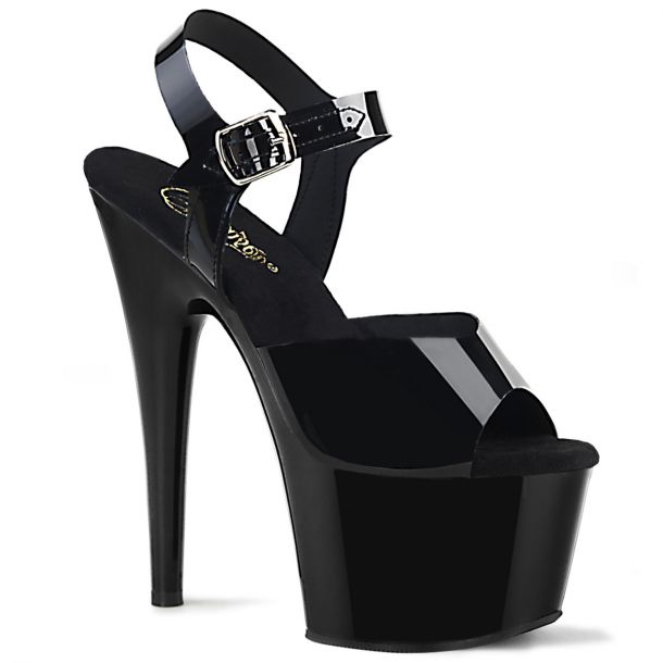 Platform High Heels ADORE-708N - TPU Black