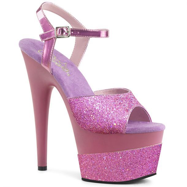 lavender high heels