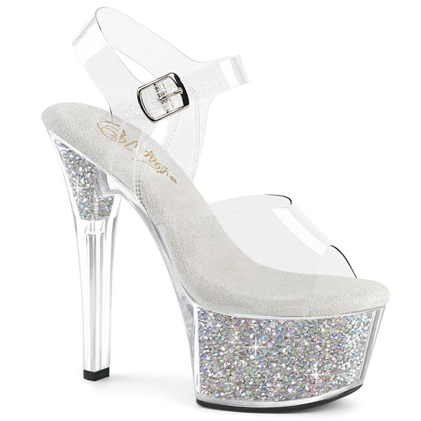 Platform Sandals ASPIRE-608RSI - Clear