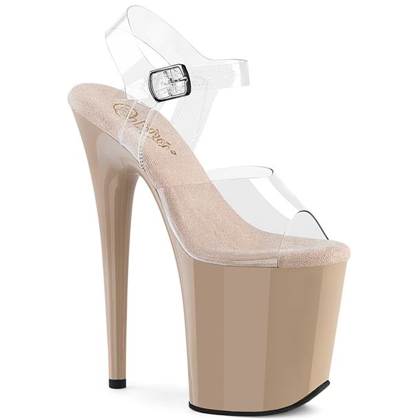 Extreme Platform Heels FLAMINGO-808 - Nude