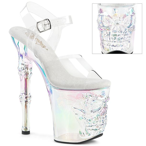 Extreme Heels RAPTURE-808HT - Clear Holographic