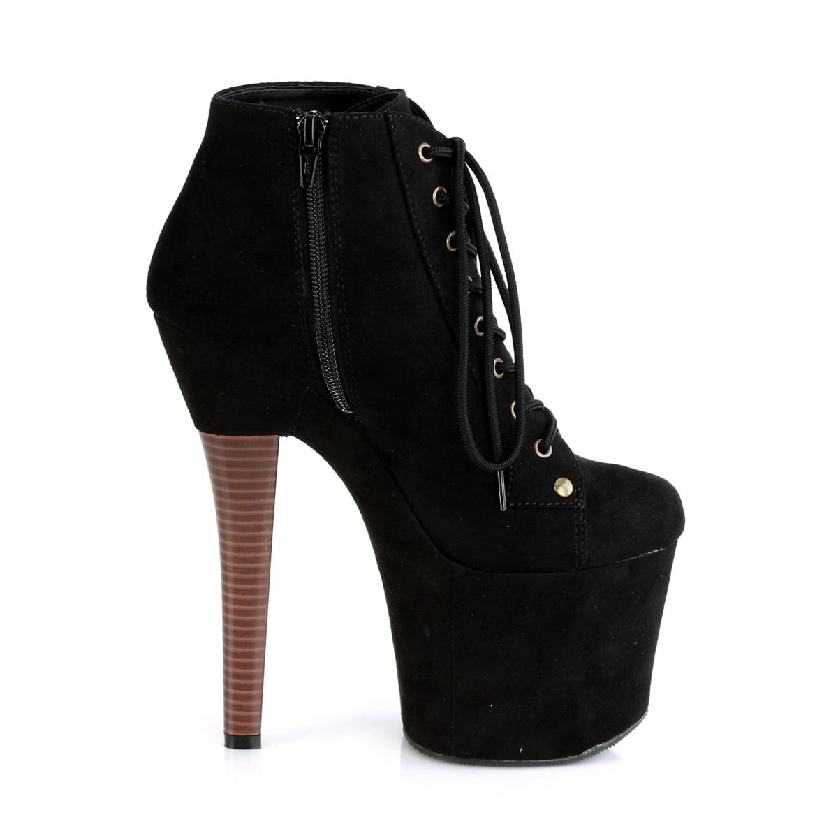 platform bootie heels