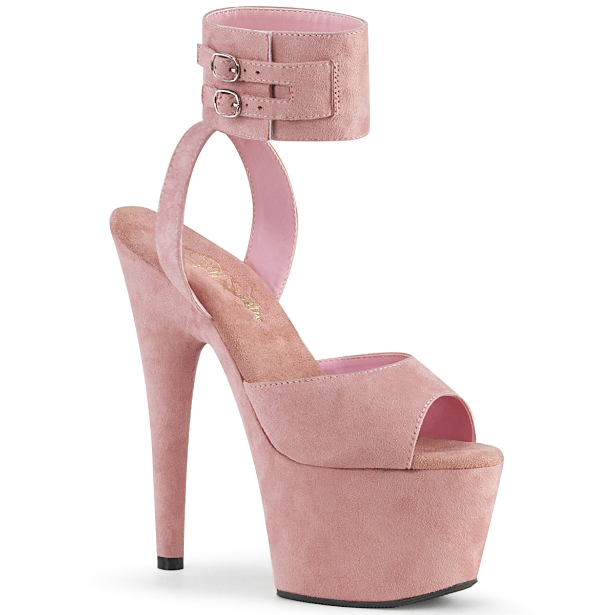 baby pink stiletto heels