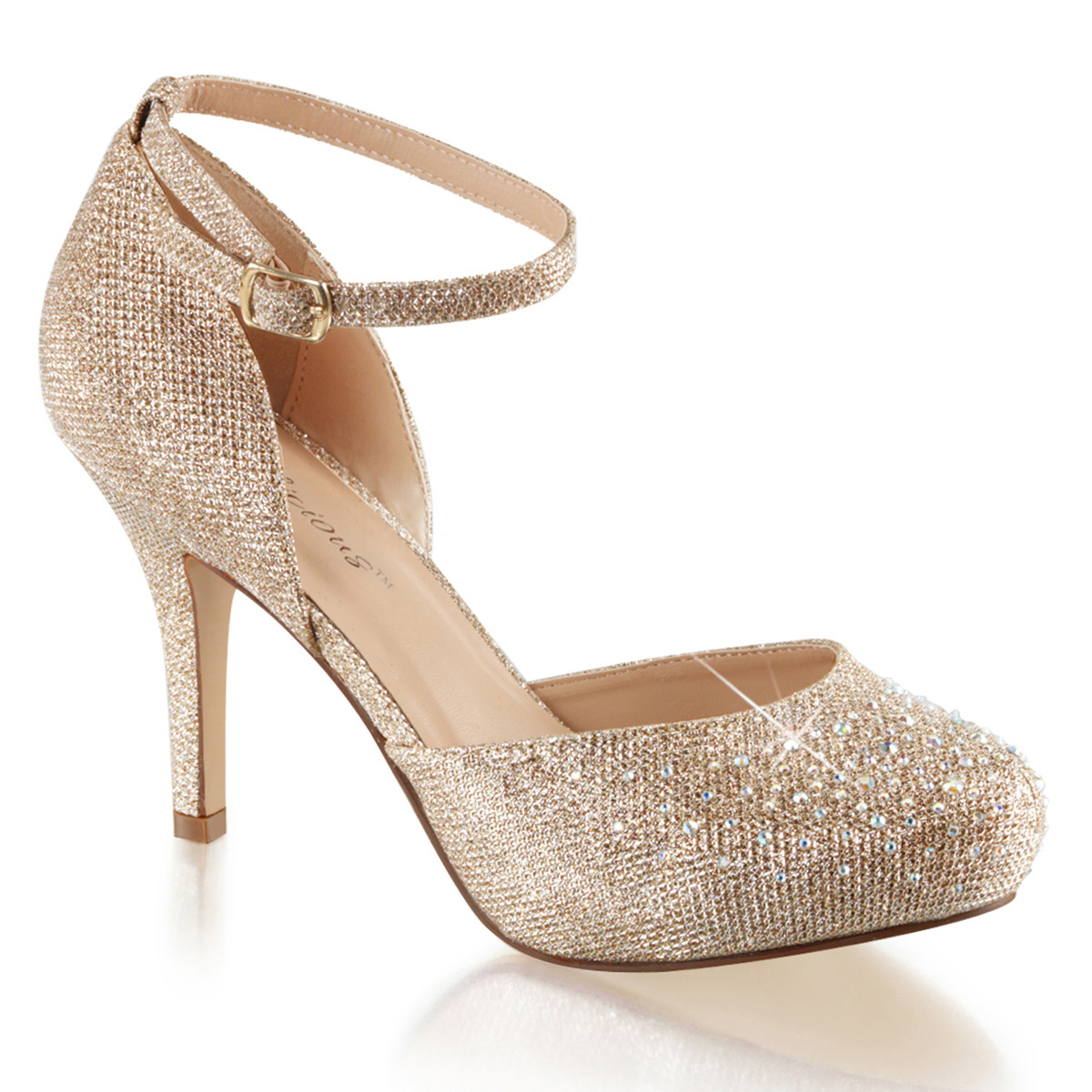 D'Orsay Pumps COVET-03 - Nude, Fabulicious