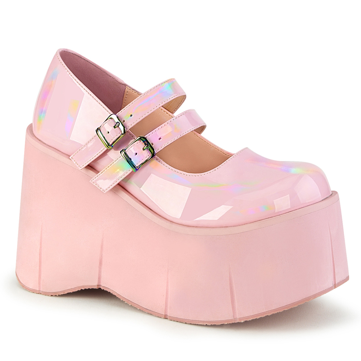 demonia pink mary janes