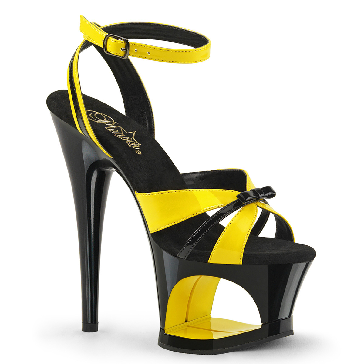 yellow colour heels