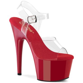 Platform High Heels ADORE-708 - Red