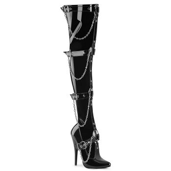 Domina Boots DOMINA-3027 - Patent Black