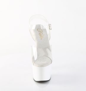 Platform High Heels ADORE-708 - White