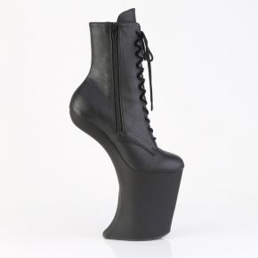 Heelless Platform Ankle Boots BEWITCHED-1020 - PU Black