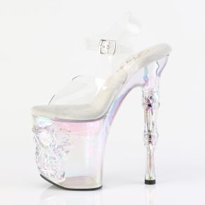 Extreme Heels RAPTURE-808HT - Clear Holographic