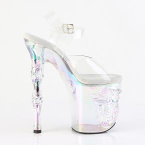 Extreme Heels RAPTURE-808HT - Clear Holographic